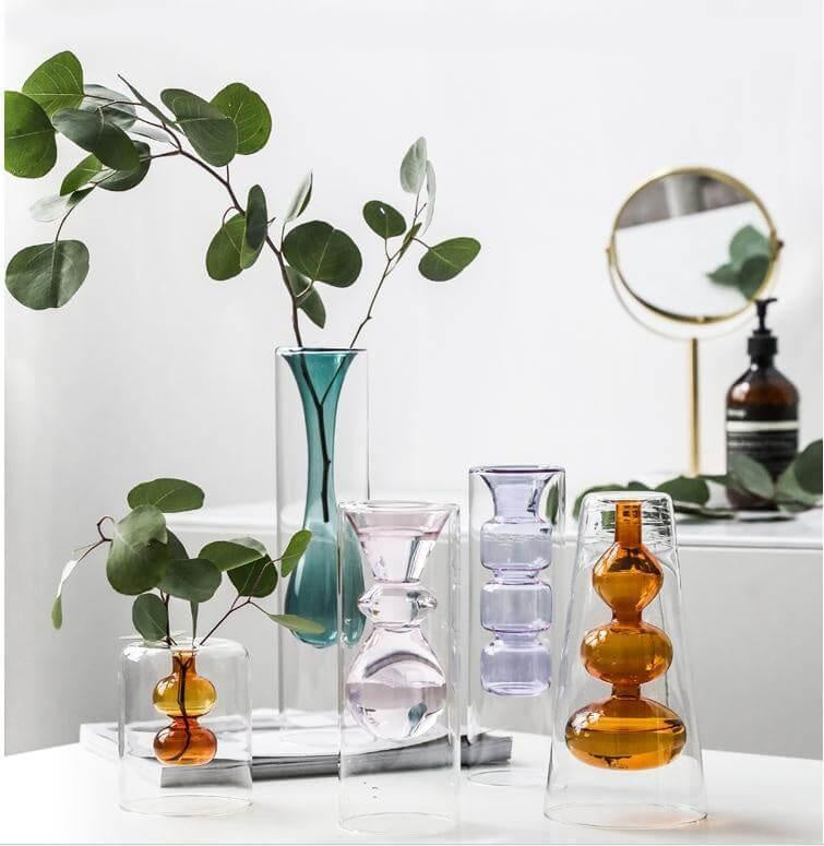 Yves Coloured Glass Vase PeekWise