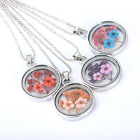 Thumbnail for Pressed Flower Necklaces