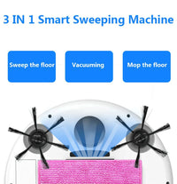 Thumbnail for 3-in-1 Smart Sweeping Robot with Vacuuming & Mopping