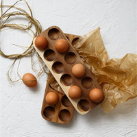 Thumbnail for Wooden Egg Storage Box PeekWise