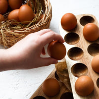Thumbnail for Wooden Egg Storage Box PeekWise