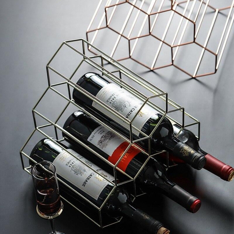 Honeycomb Wine Storage Rack PeekWise