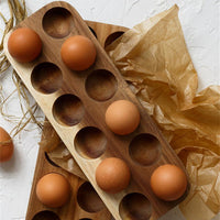 Thumbnail for Wooden Egg Storage Box PeekWise