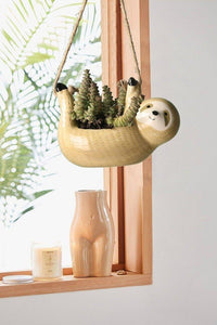 Thumbnail for Hanging Sloth Pot PeekWise