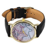 Thumbnail for Vintage Wanderlust Map Watch