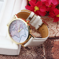 Thumbnail for Vintage Wanderlust Map Watch