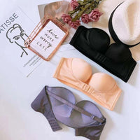 Thumbnail for Strapless Front Buckle Lift Bra