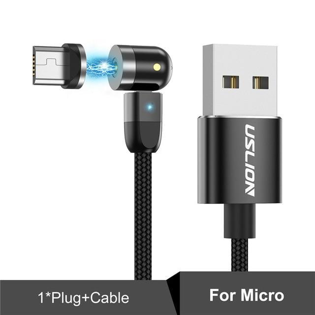 Double 360° Magnetic Cable