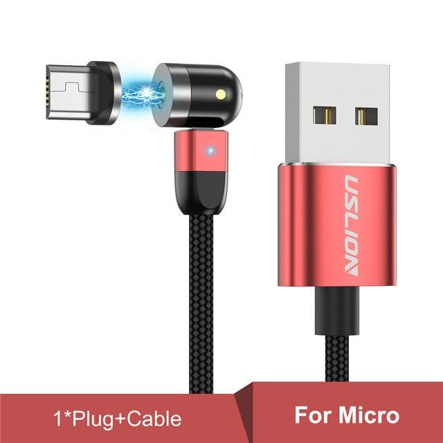 Double 360° Magnetic Cable