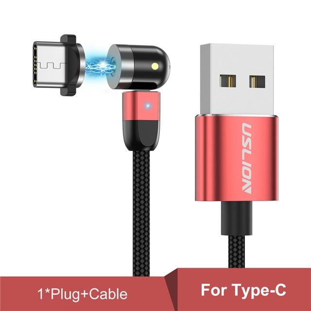Double 360° Magnetic Cable
