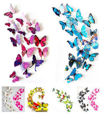 Thumbnail for Butterfly 3D Wall Stickers - 12 Pieces