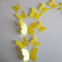 Thumbnail for Butterfly 3D Wall Stickers - 12 Pieces