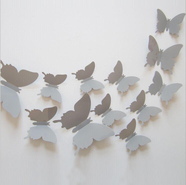 Butterfly 3D Wall Stickers - 12 Pieces