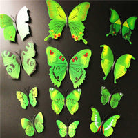 Thumbnail for Butterfly 3D Wall Stickers - 12 Pieces