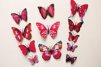 Thumbnail for Butterfly 3D Wall Stickers - 12 Pieces