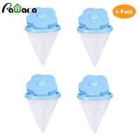 Thumbnail for 4pcs/set Floating Pet Fur Catcher Lint Filter Bag Reusable Pet Hair Catcher Remover Tool for Washing Machine Household Tools