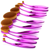 Thumbnail for GlamPink™ Makeup Brushes - 10 Piece Set