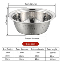 Thumbnail for Multifunctional Stainless Steel Basin