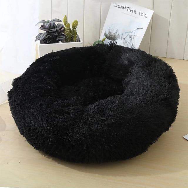 Comfy Faux Fur Pet Bed (100cm)