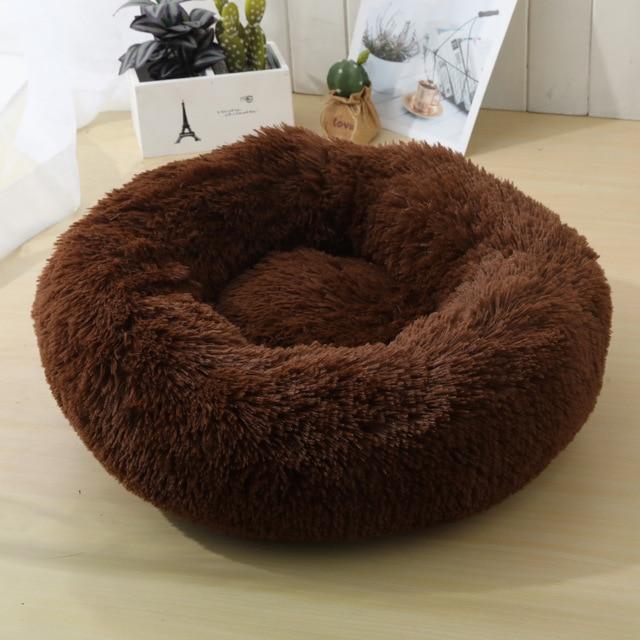 Comfy Faux Fur Pet Bed (100cm)