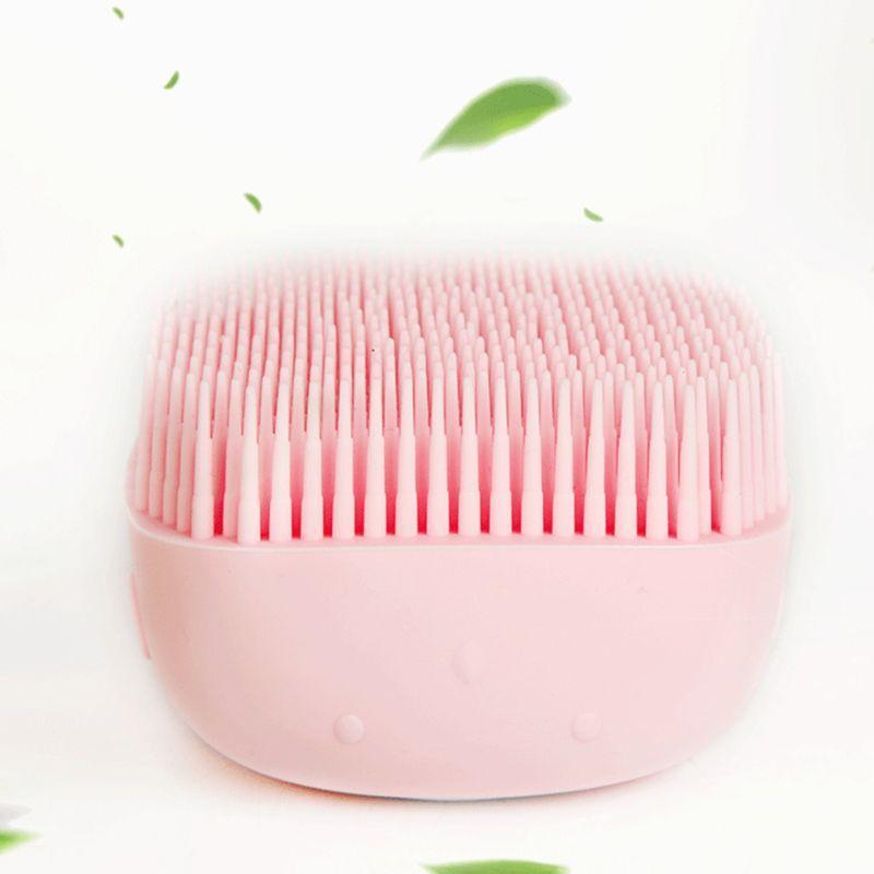 Silicone Bath Brush with Shampoo Dispenser