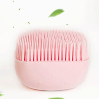 Thumbnail for Silicone Bath Brush with Shampoo Dispenser