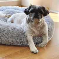 Thumbnail for Comfy Faux Fur Pet Bed (100cm)