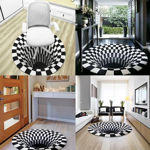 Vortex Illusion Rug