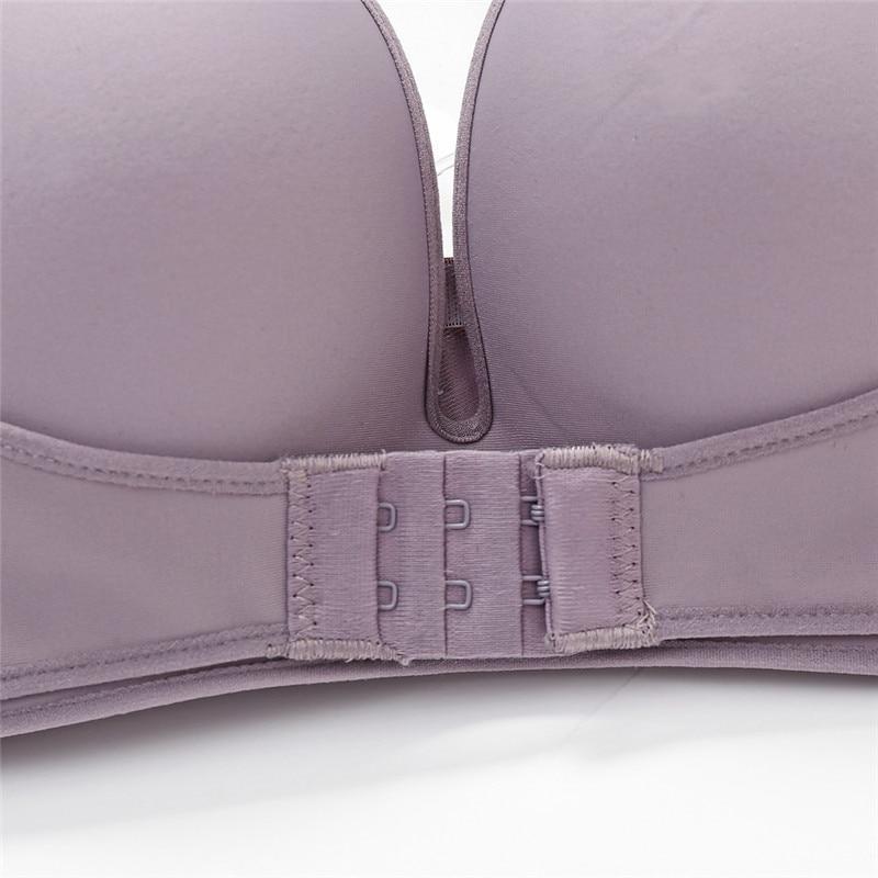 Strapless Front Buckle Lift Bra