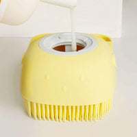 Thumbnail for Silicone Bath Brush with Shampoo Dispenser