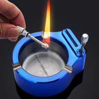 Thumbnail for Retro Metal Ashtray 10000 Match Lighter