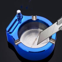 Thumbnail for Retro Metal Ashtray 10000 Match Lighter