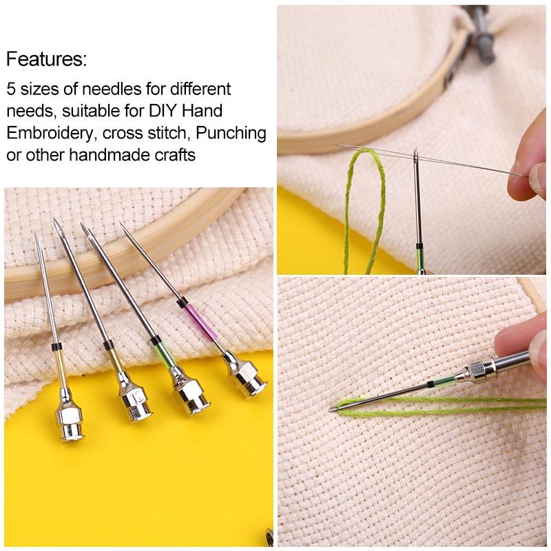 Embroidery Stitching Punch Needles