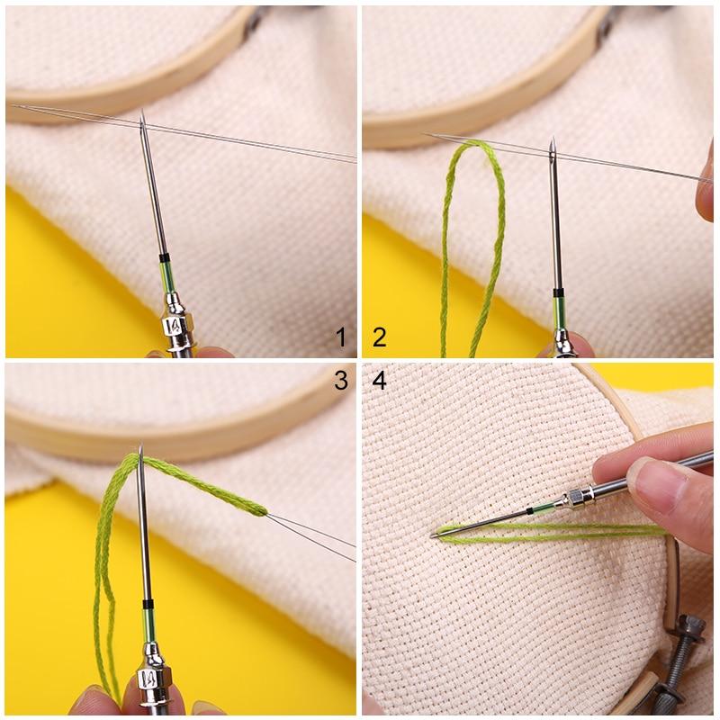 Embroidery Stitching Punch Needles