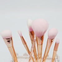 Thumbnail for Rose Gold Contour Makeup Brushes - 7 Piece Set