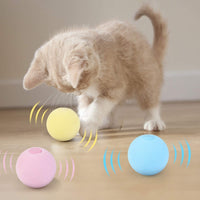 Thumbnail for Interactive Gravity Squeaky Cat Toy Ball