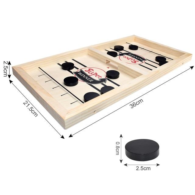 Table Desktop Battle 2 in 1 Ice Hockey Game