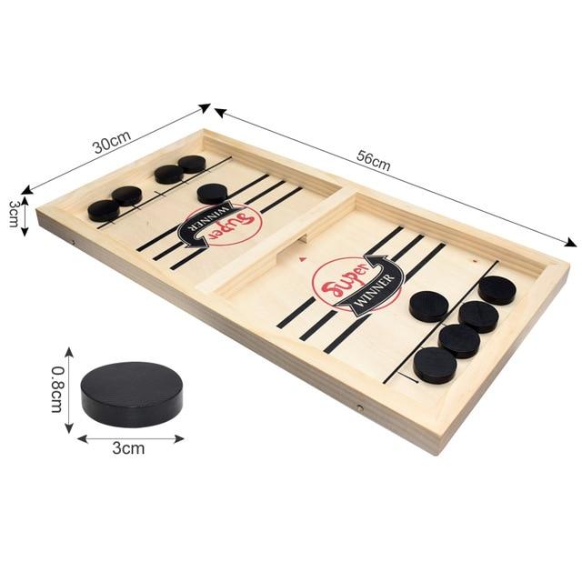 Table Desktop Battle 2 in 1 Ice Hockey Game