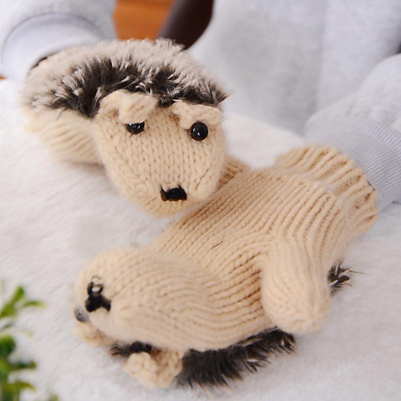 Adorable Hedgehog Mittens