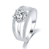 Thumbnail for Three Strip Austrian Rhinestone Ring
