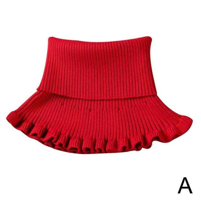 Stylish Turtleneck Dickey Collar