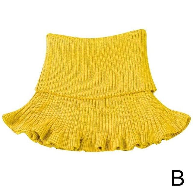Stylish Turtleneck Dickey Collar