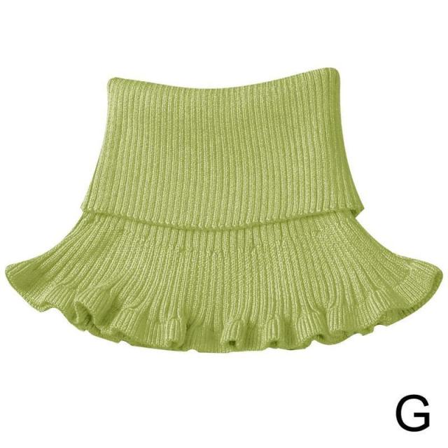 Stylish Turtleneck Dickey Collar