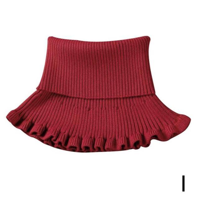 Stylish Turtleneck Dickey Collar