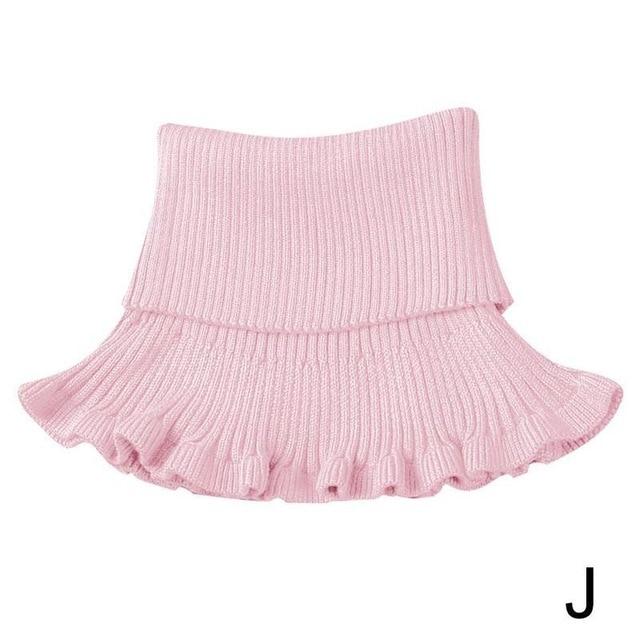 Stylish Turtleneck Dickey Collar