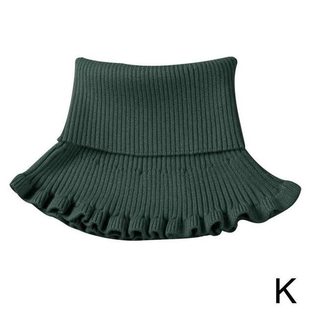 Stylish Turtleneck Dickey Collar