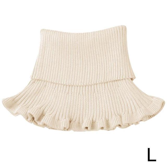 Stylish Turtleneck Dickey Collar