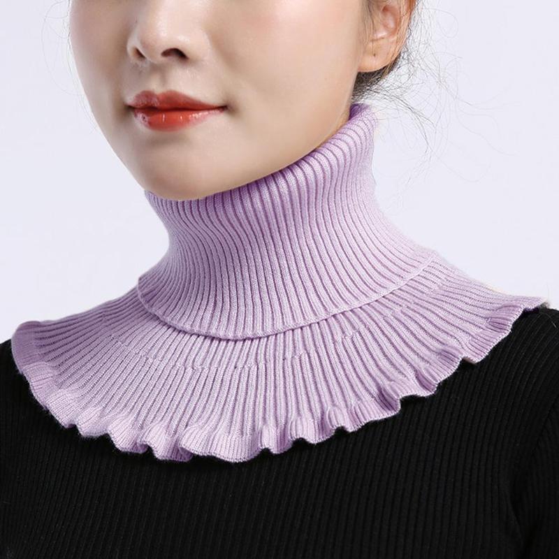 Stylish Turtleneck Dickey Collar