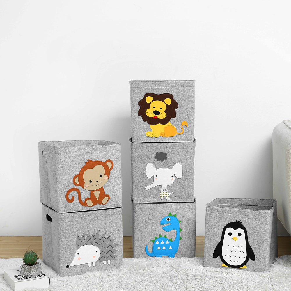 Creative Cartoon Animal Storage Box For Kids