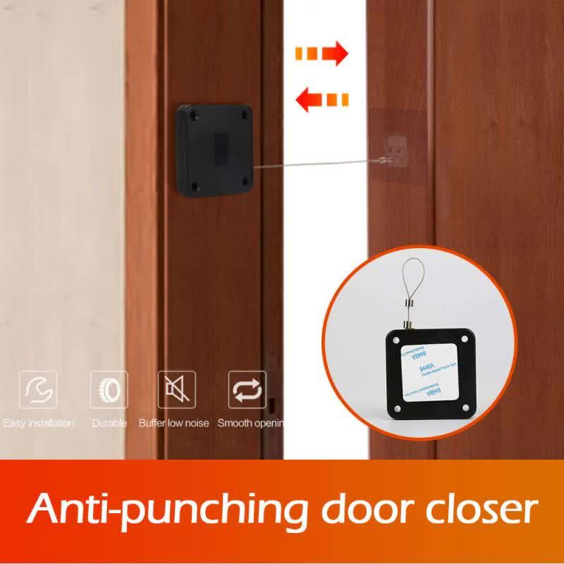 Punch-free Automatic Sensor Door Closer